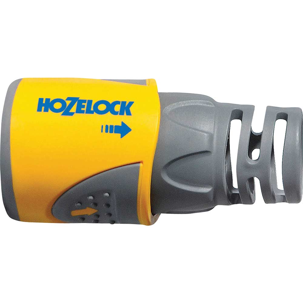 Hozelock Plastic Flexible Hose End Connector for 12.5mm (1/2") Hose Pipes
