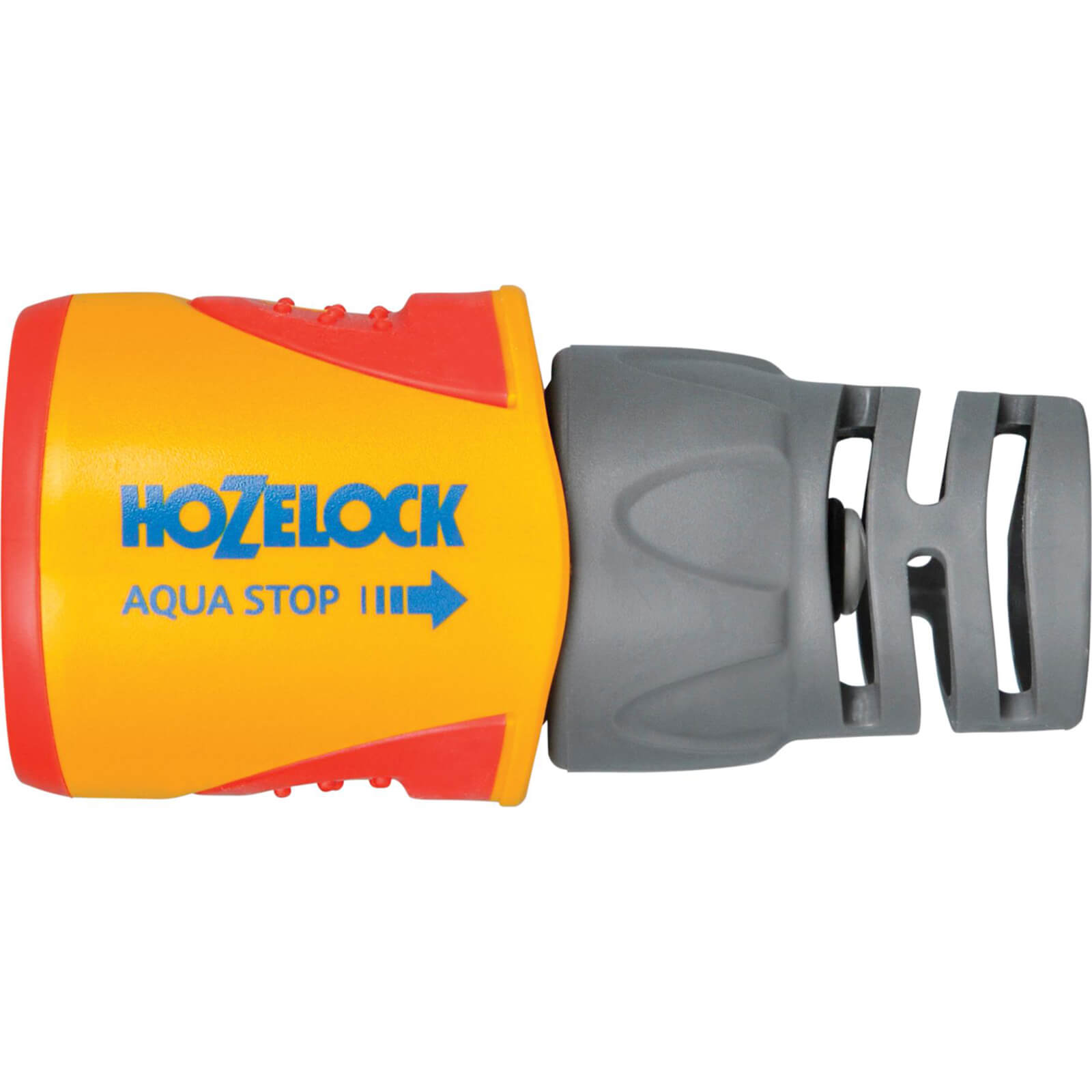 Hozelock Plastic Aquastop Hose End Connector for 12.5mm Hose