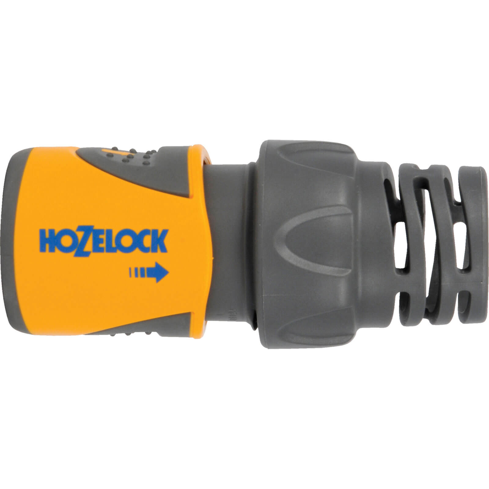 Hozelock Flexible Plastic Hose End Connector for 19mm (3/4") Hose Pipe