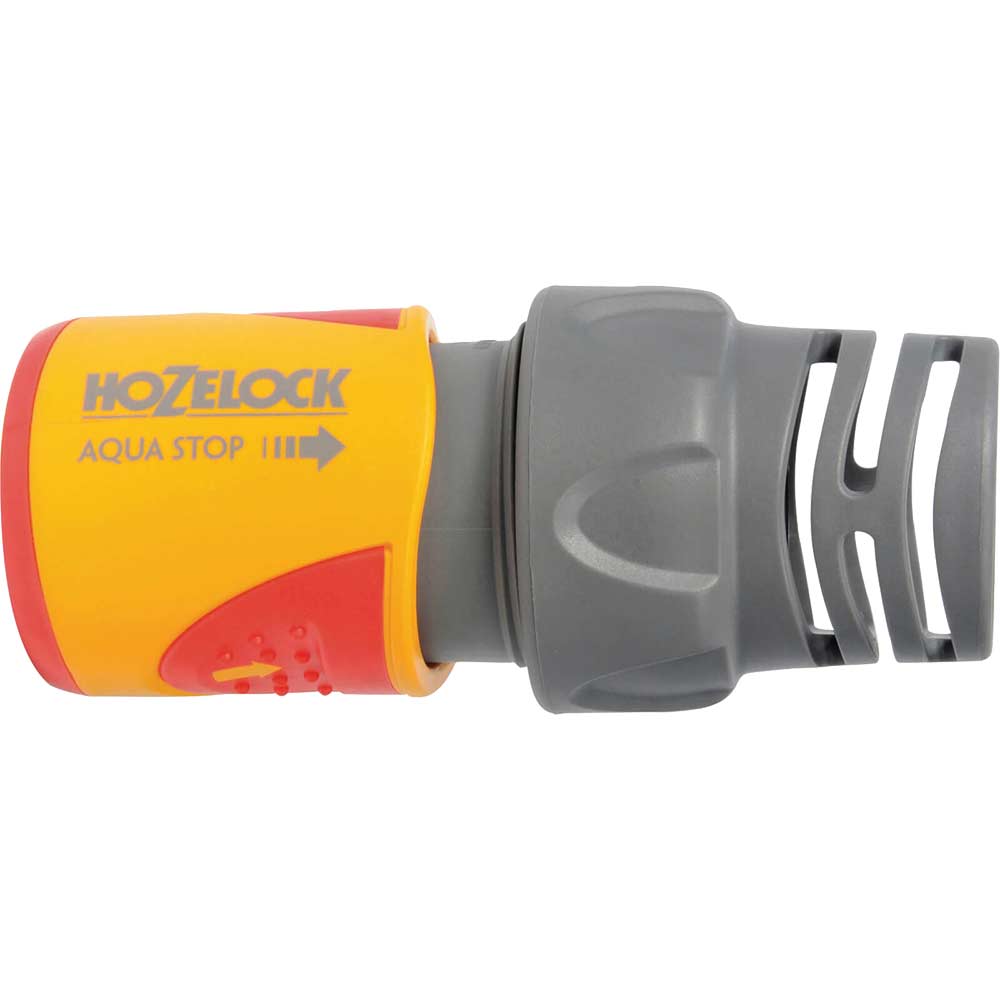 Image of Hozelock Plastic Aquastop Hose End Connector for 19mm (3/4&quot;) Hose Pipes