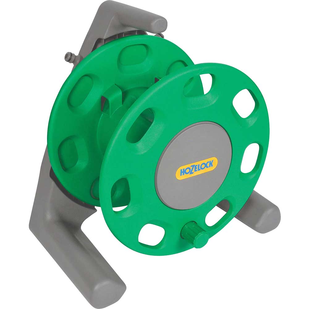 Hozelock 30 Metre Empty Compact Hose Reel with Connectors