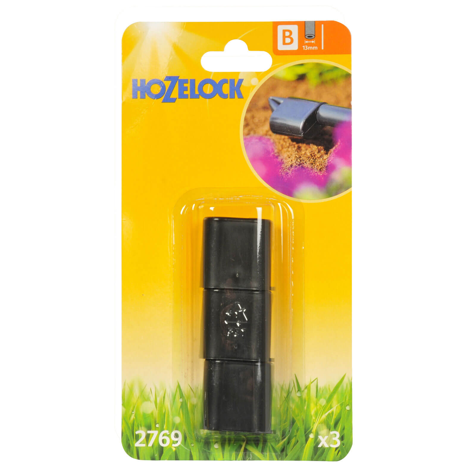 Hozelock End Plug 13mm Contains 3
