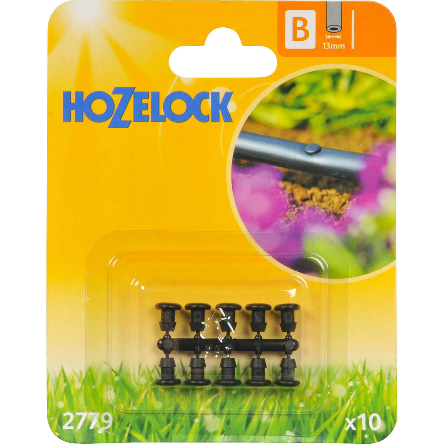 Hozelock Blanking Plug Pack of 10 for 13mm Auto Watering System