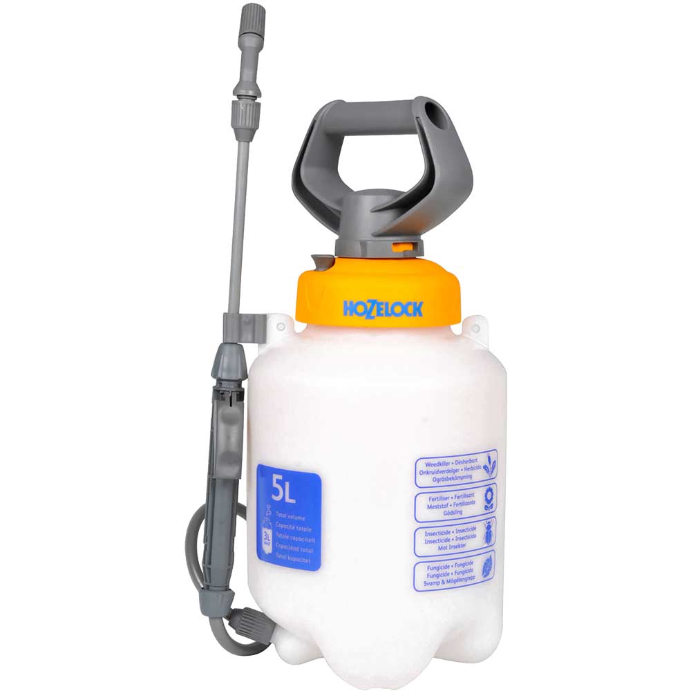 Hozelock Standard Pressure Water Sprayer 5 Litres Holds 3 Litres