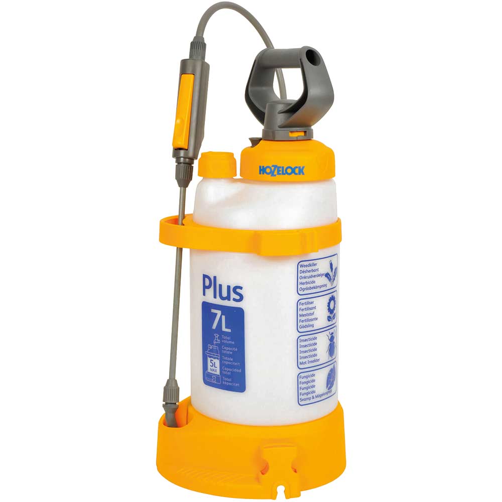 Hozelock Plus Pressure Water Sprayer 7 Litres Holds 5 Litres