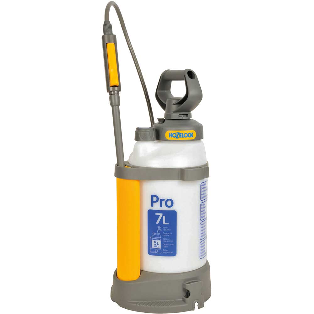 Hozelock Pro Pressure Water Sprayer 7 Litres Holds 5 Litres