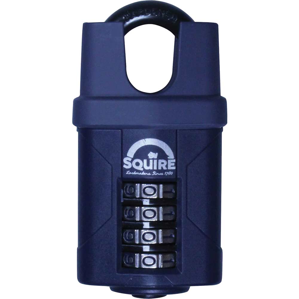 Henry Squire 50mm Closed Shackle Combination Padlock