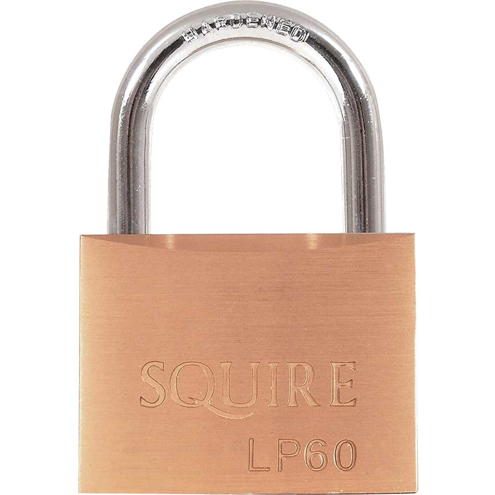 Squire Lp60 Leopard Range Brass Padlock 60mm