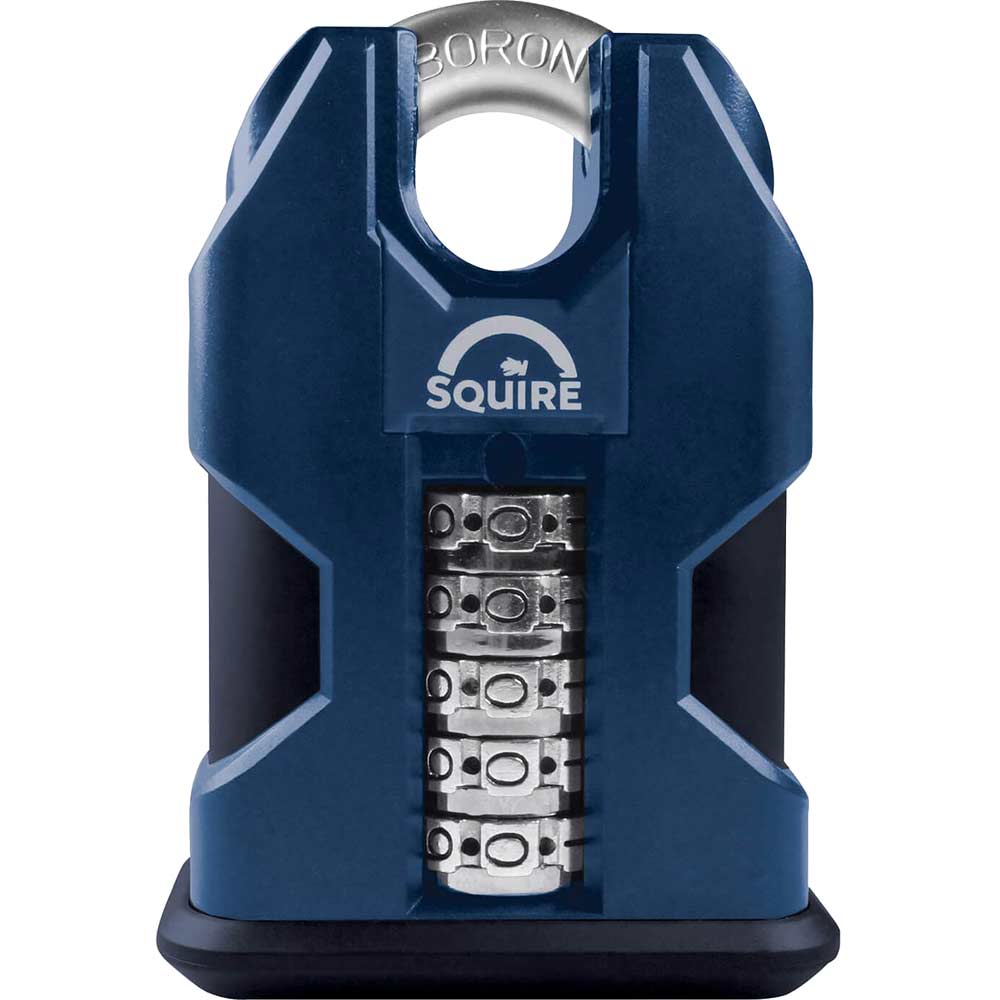 Image of Henry Squire SS50 Stronghold 50mm Hi Security 5 Digit Combination Padlock with Close Shackle