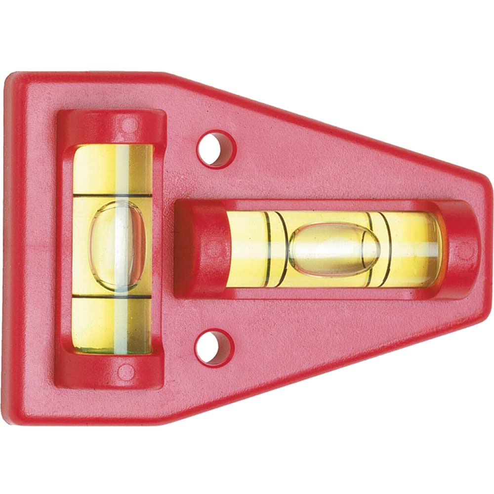 Image of Hultafors Plastic Right Angle 2 Vial Spirit Level