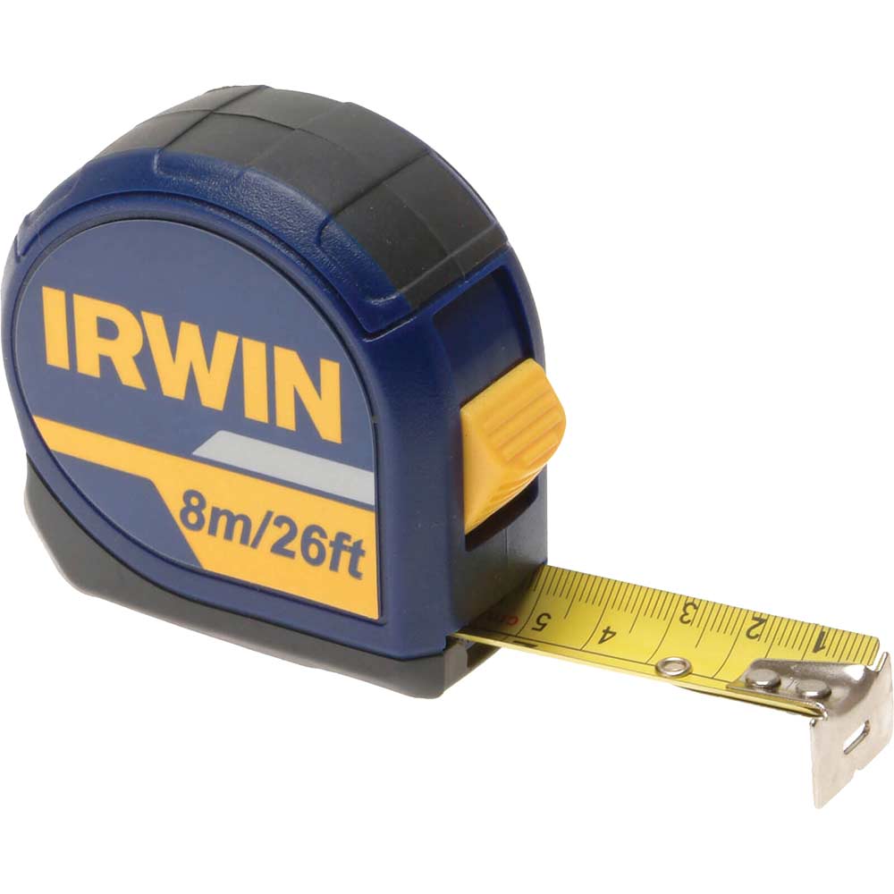 Image of Irwin 8 Metre / 26 Feet Pocket Tape Measure