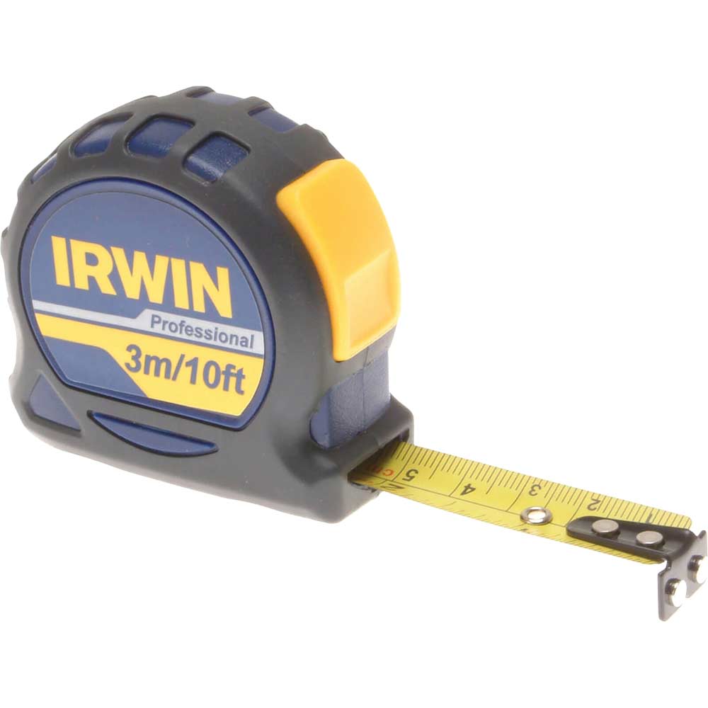 Irwin 3 Metre / 10 Feet Professional Pocket Tape Measure
