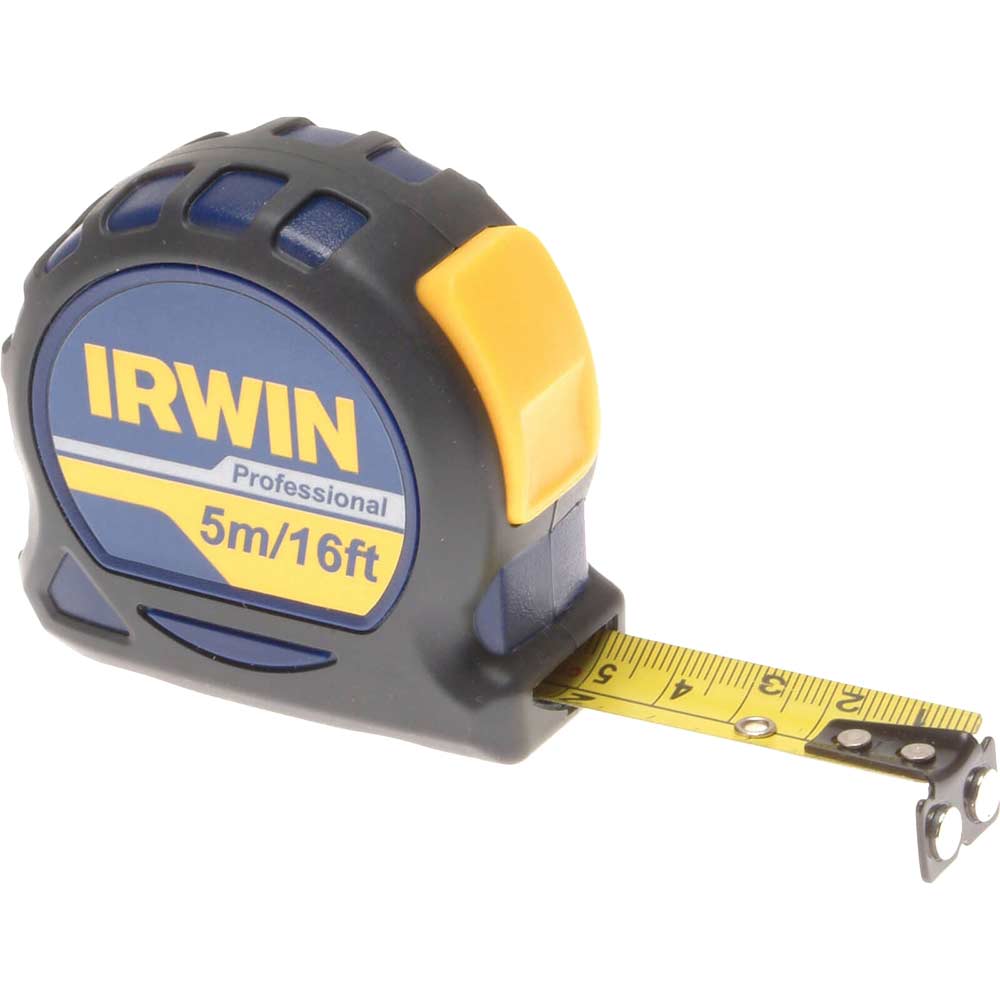 Irwin 5 Metre / 16 Feet Professional Pocket Tape Measure