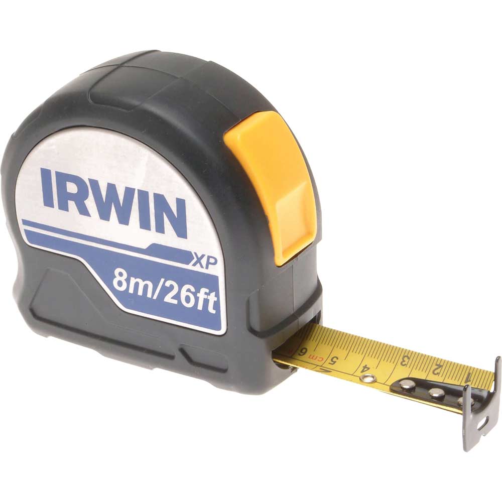 Image of Irwin 8 Metre / 26 Feet XP Pocket Tape Measure