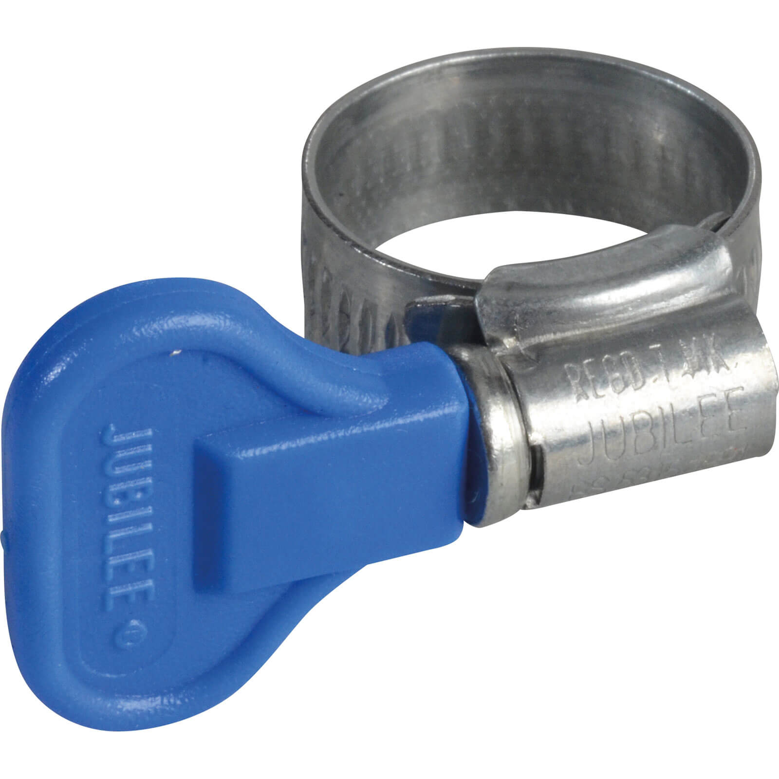 Jubilee OX Zinc Plated Hose Clip with Wing Spade 16 - 25mm (5/8 to 1")