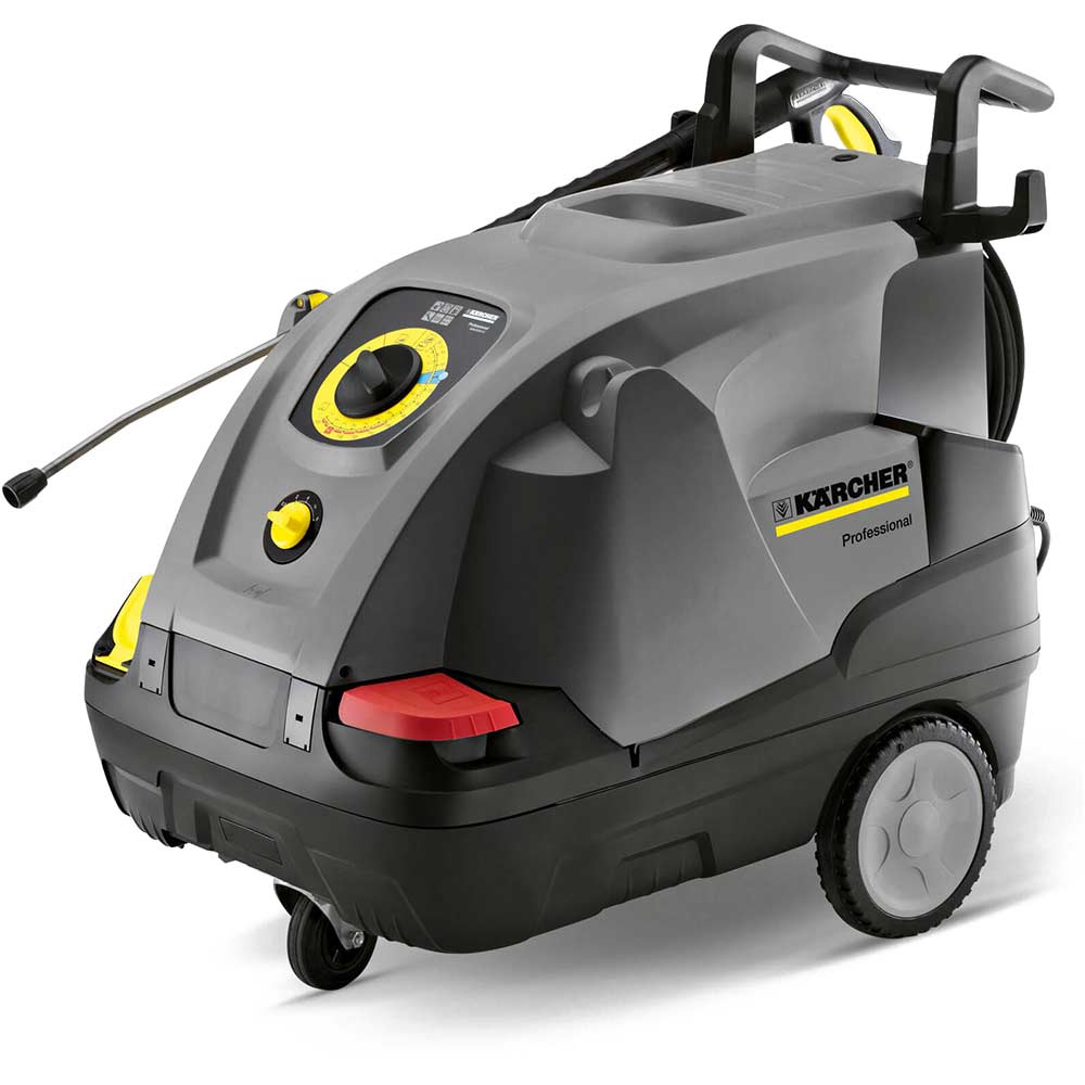 Karcher HDS 6/12 C Commercial Compact Hot Water & Steam Pressure Washer 30 - 120 Bar 3000w 240v Plus