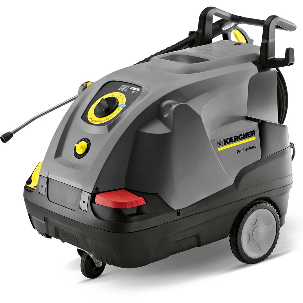 Image of Karcher HDS 6/10 C Commercial Compact Hot Water & Steam Pressure Washer 30 - 100 Bar 2900w 110v