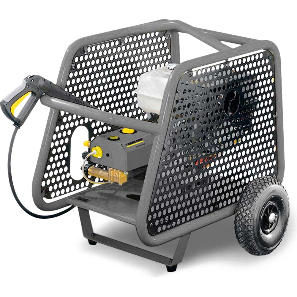 Image of Karcher HD 1040 B CAGE Commercial Petrol Pressure Washer 30 - 210 Bar 11 HP Honda Engine