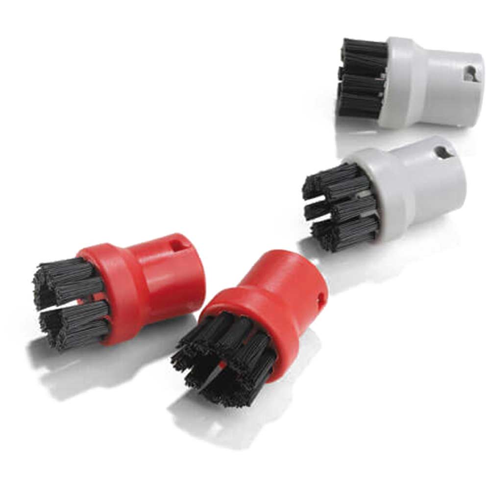 Image of Karcher Pack of 4 Round Brushes for SC & DE 4002 Steam Cleaners