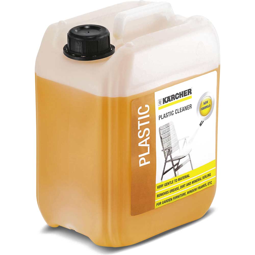 Karcher Multi Purpose Plastics Plug n Clean Dertgent Cleaner 5 Litre for Pressure Washers