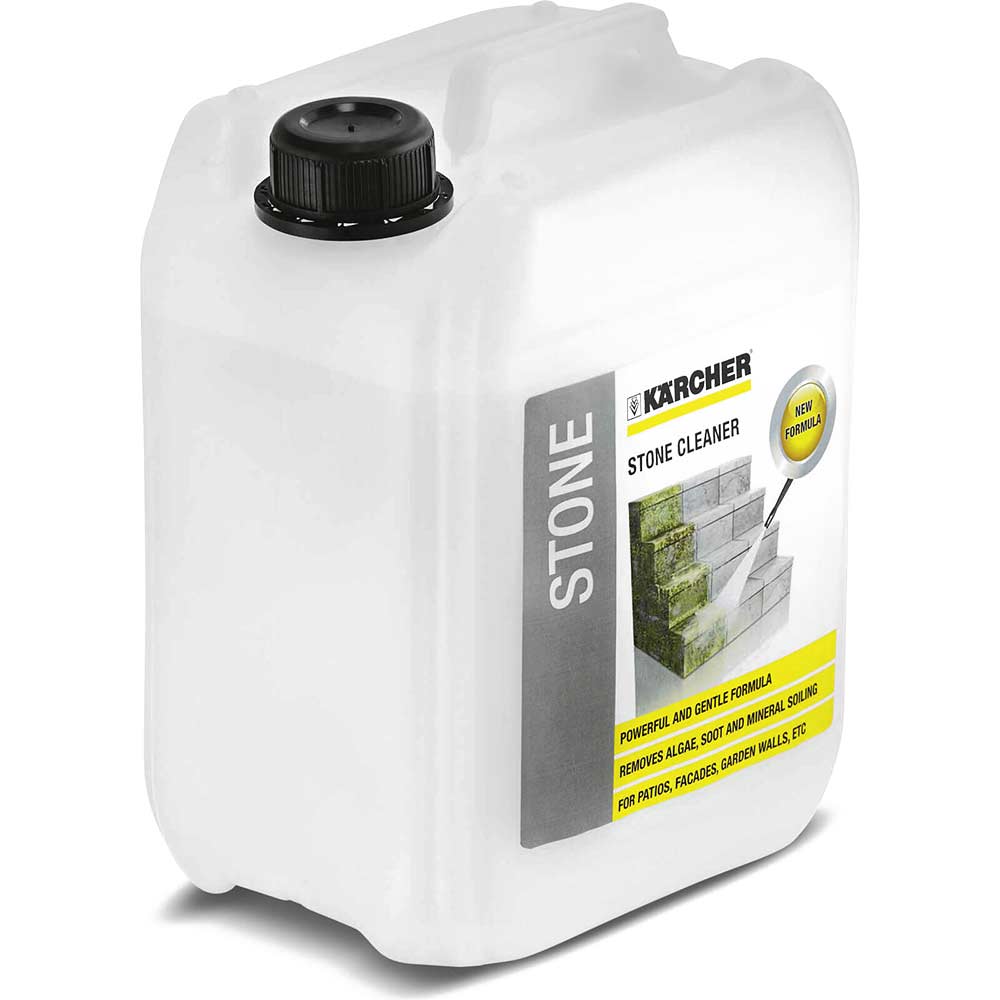 Karcher Multi Purpose Stone & Facade Plug n Clean Detergent Cleaner 5 Litre for Pressure Washers