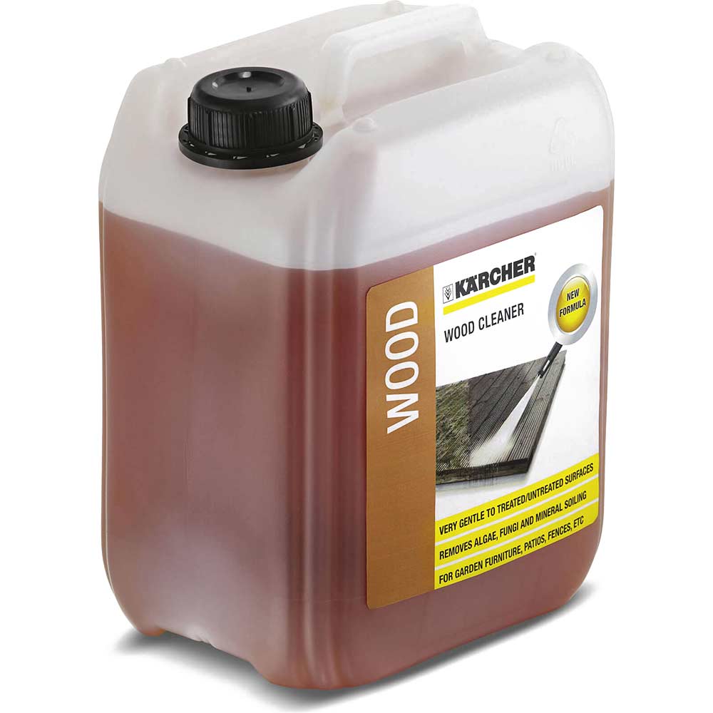Image of Karcher Multi Purpose Decking & Wood Plug n Clean Detergent Cleaner 5 Litre for Pressure Washers