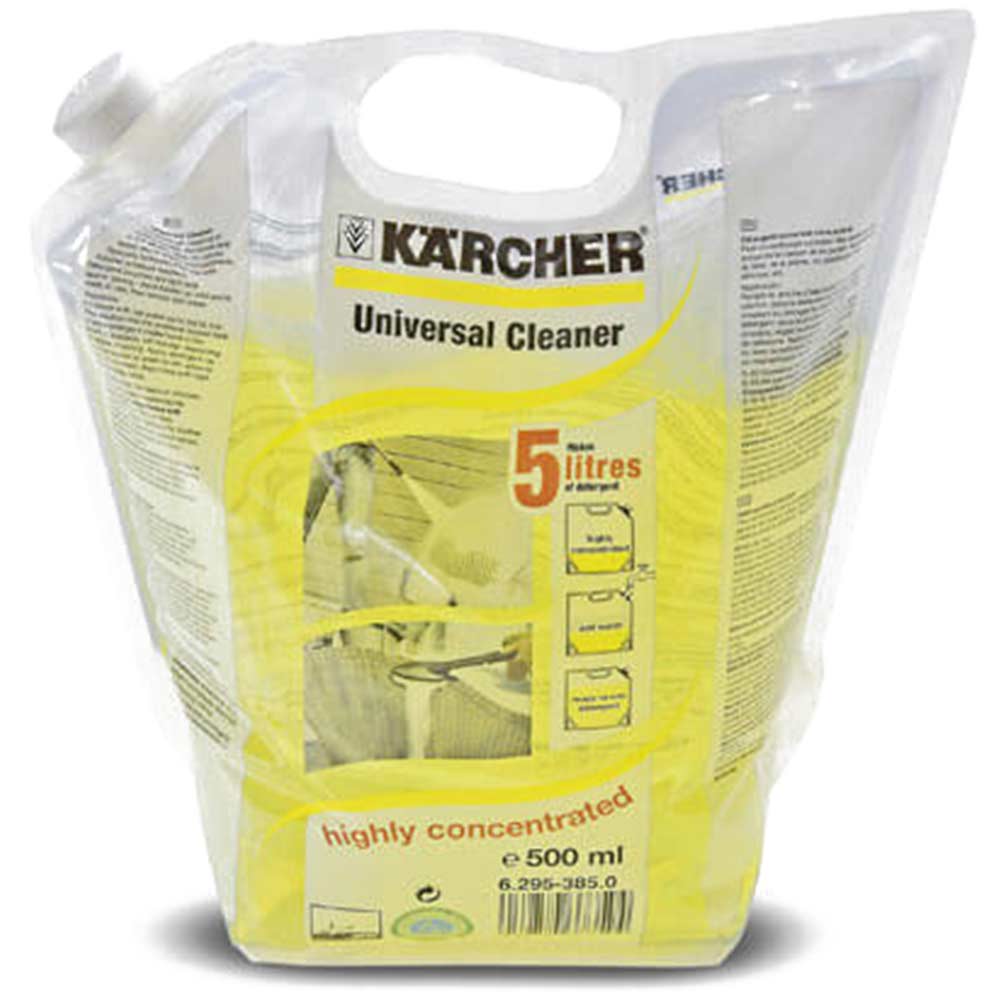 Image of Karcher Concentrate Universal Detergent Cleaner Pouch Makes 5 Litres for Pressure Washers