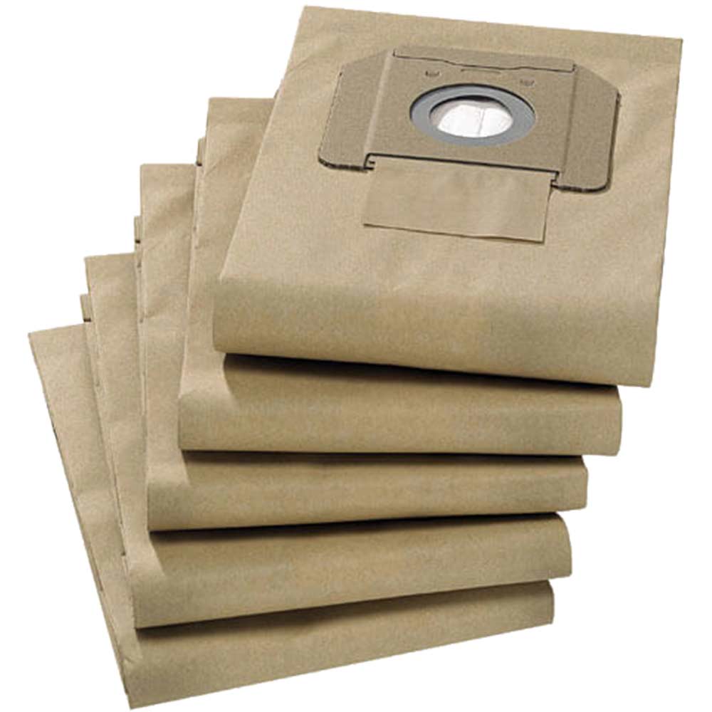 Image of Karcher Pack of 5 Paper Class M Dust Bags for NT 35/1 & 360 Vacuum Cleaners