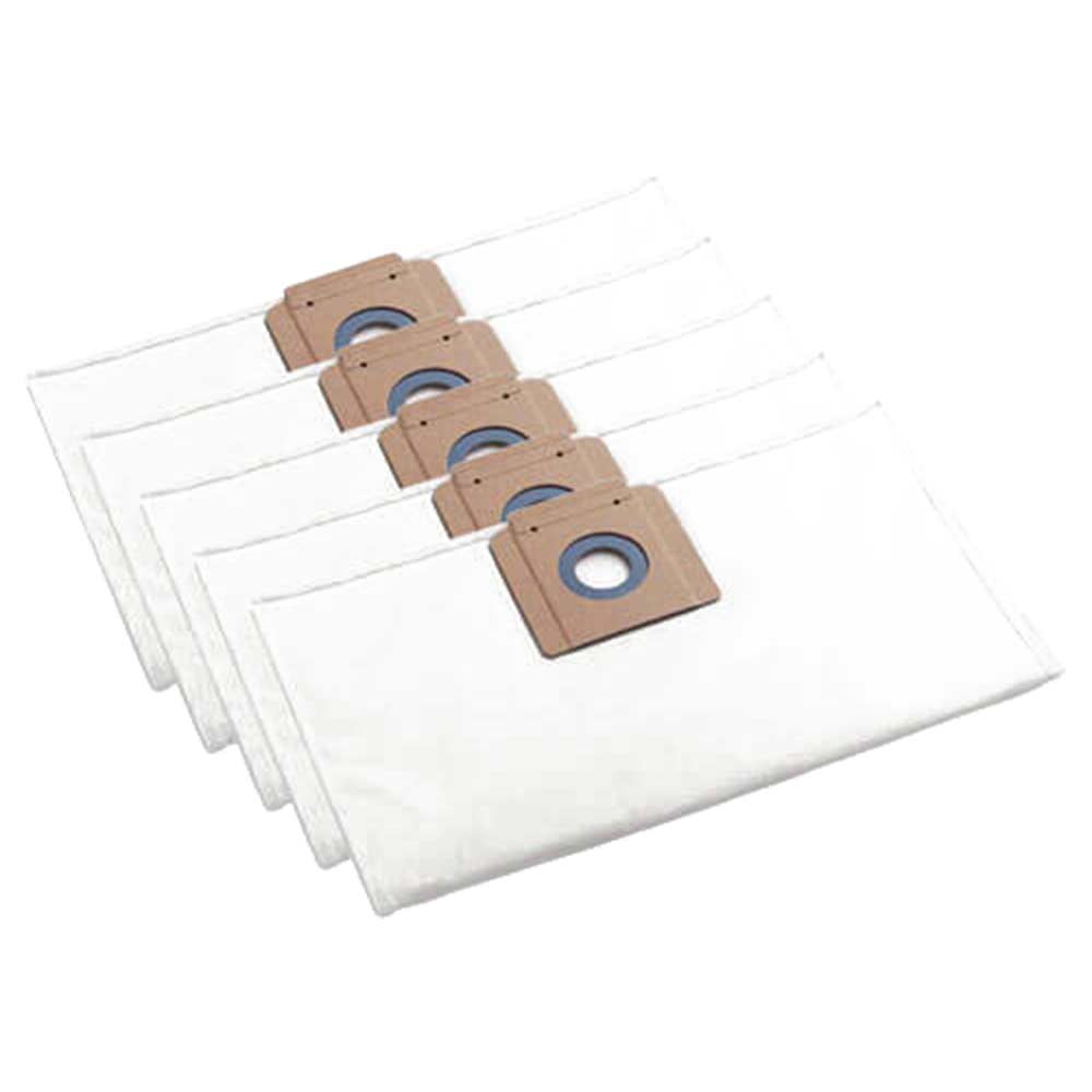 Image of Karcher Pack of 5 Fleece Dust Bags for Xpert NT 360 Vacuum Cleaners