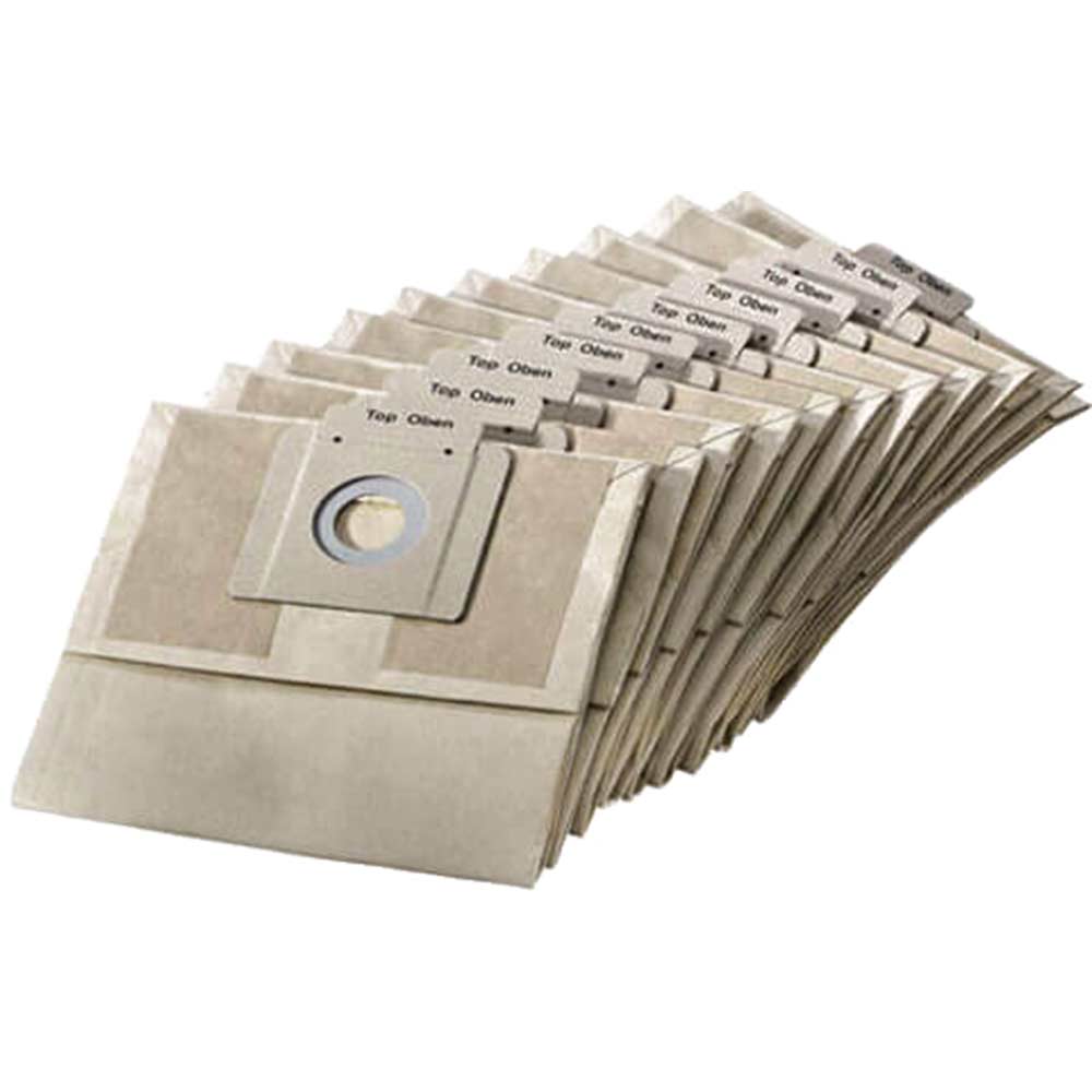 Image of Karcher Pack of 10 Dust Bags for BV 5/1 Vacuum Cleaners