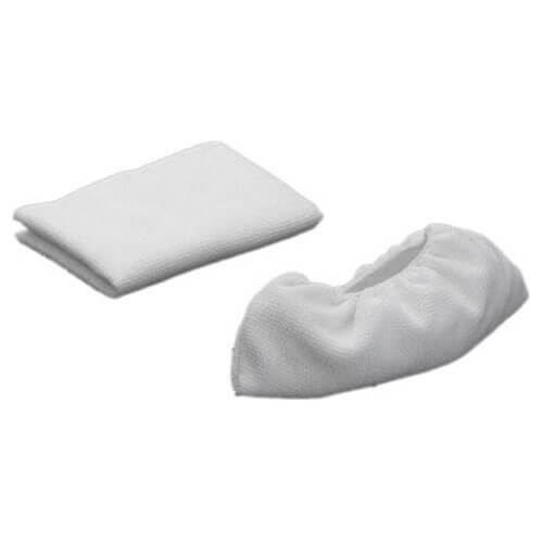 Karcher 1 Floor Tool Microfibre Cover & 1 Hand Tool Microfibre Cover for SC Steam Cleaners