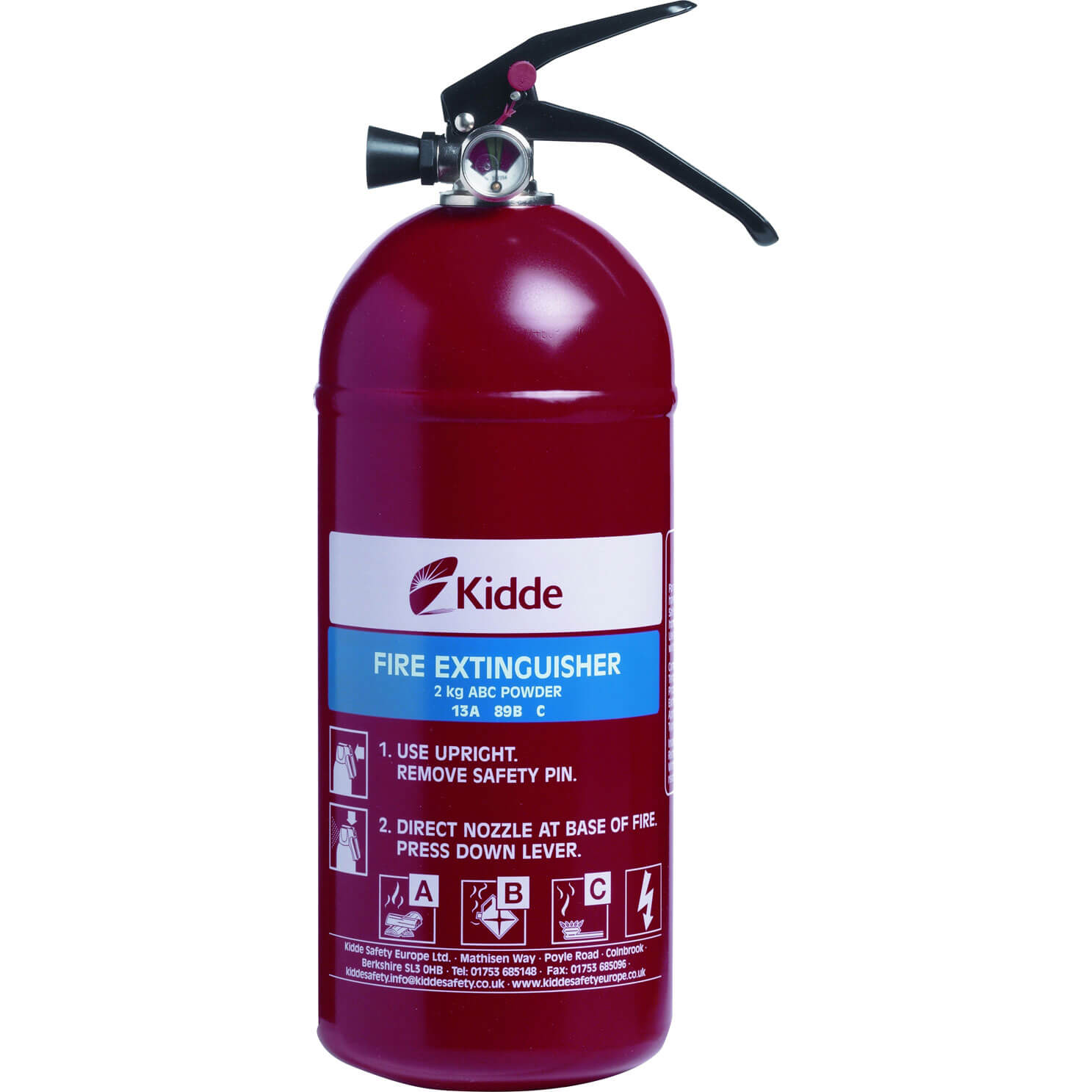 Kidde All Purpose ABC Fire Extinguisher 2kg