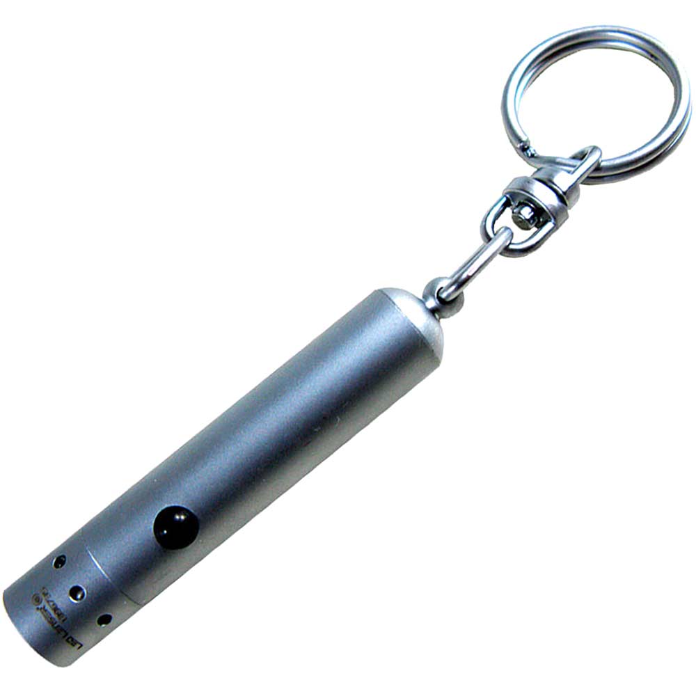 LED Lenser V9 Micro Lenser Keyring Torch Silver Size 4 x AG3 Batteries