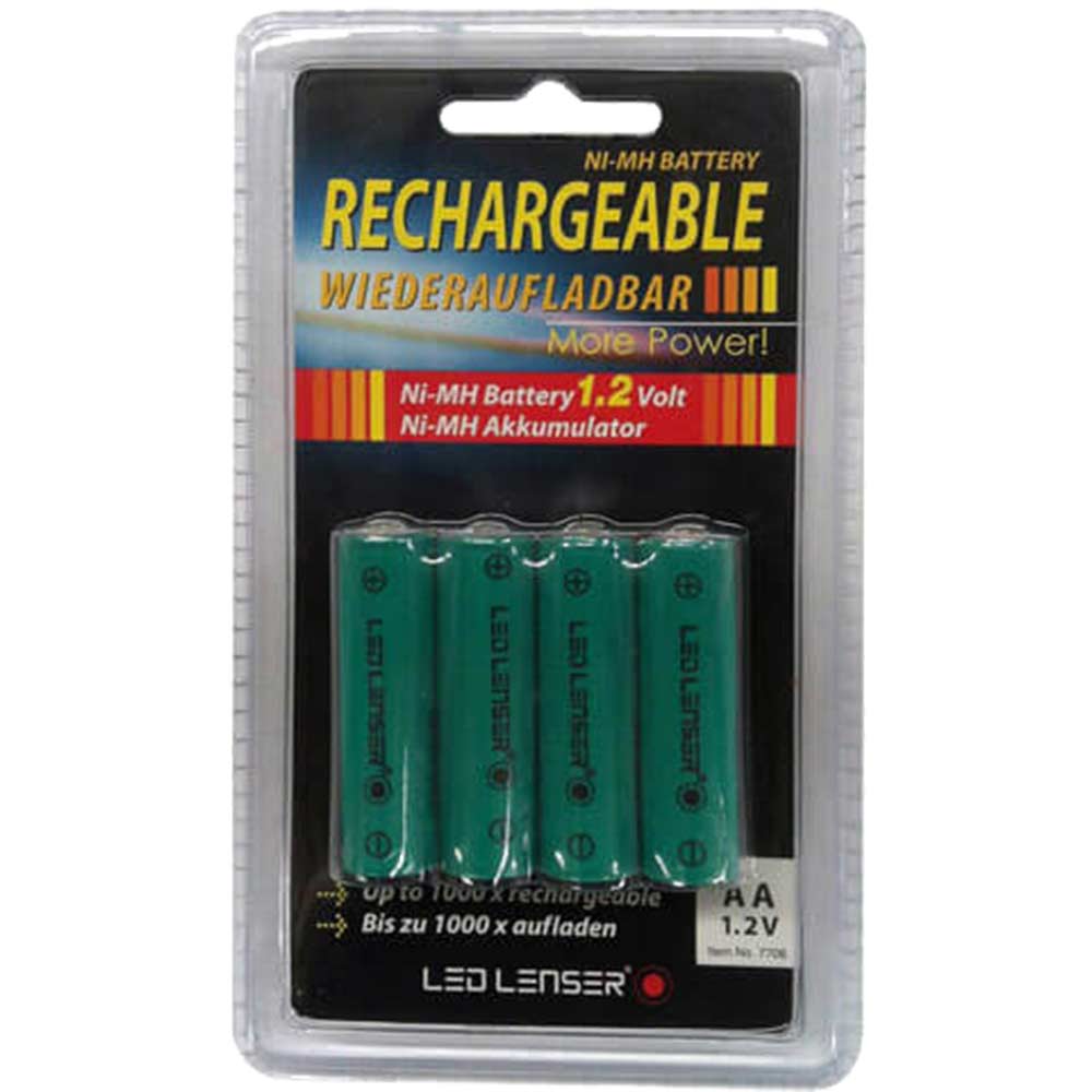Image of LED Lenser Replacement Rechargeable Ni-Mh Battery Pack 4 x AA for H14R