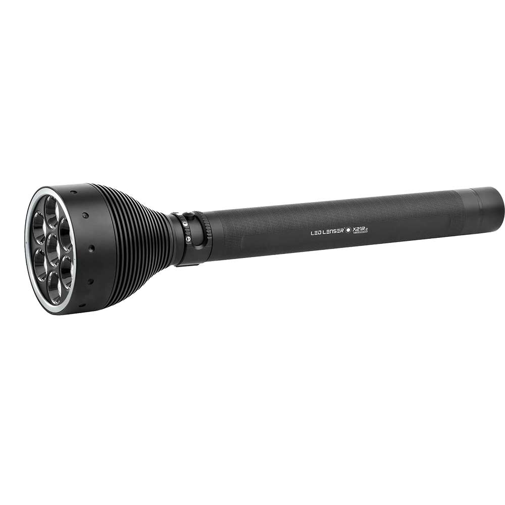 Image of LED Lenser X21R.2 Professional Rechargeable Tactical Torch Black in Hard Case 3200 Lumens