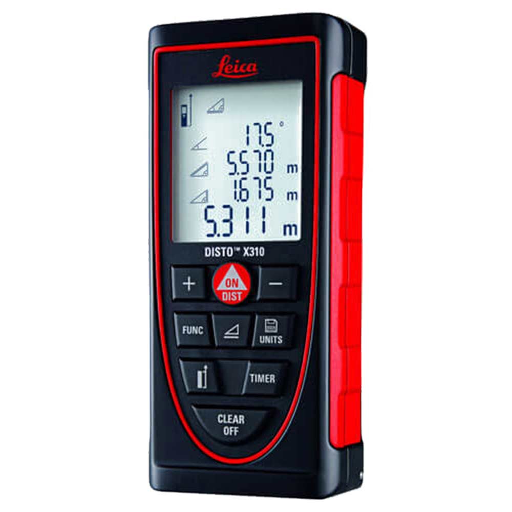 Image of Leica Disto X310 Laser Distance Measurer 120 Metre Range Metric & Imperial