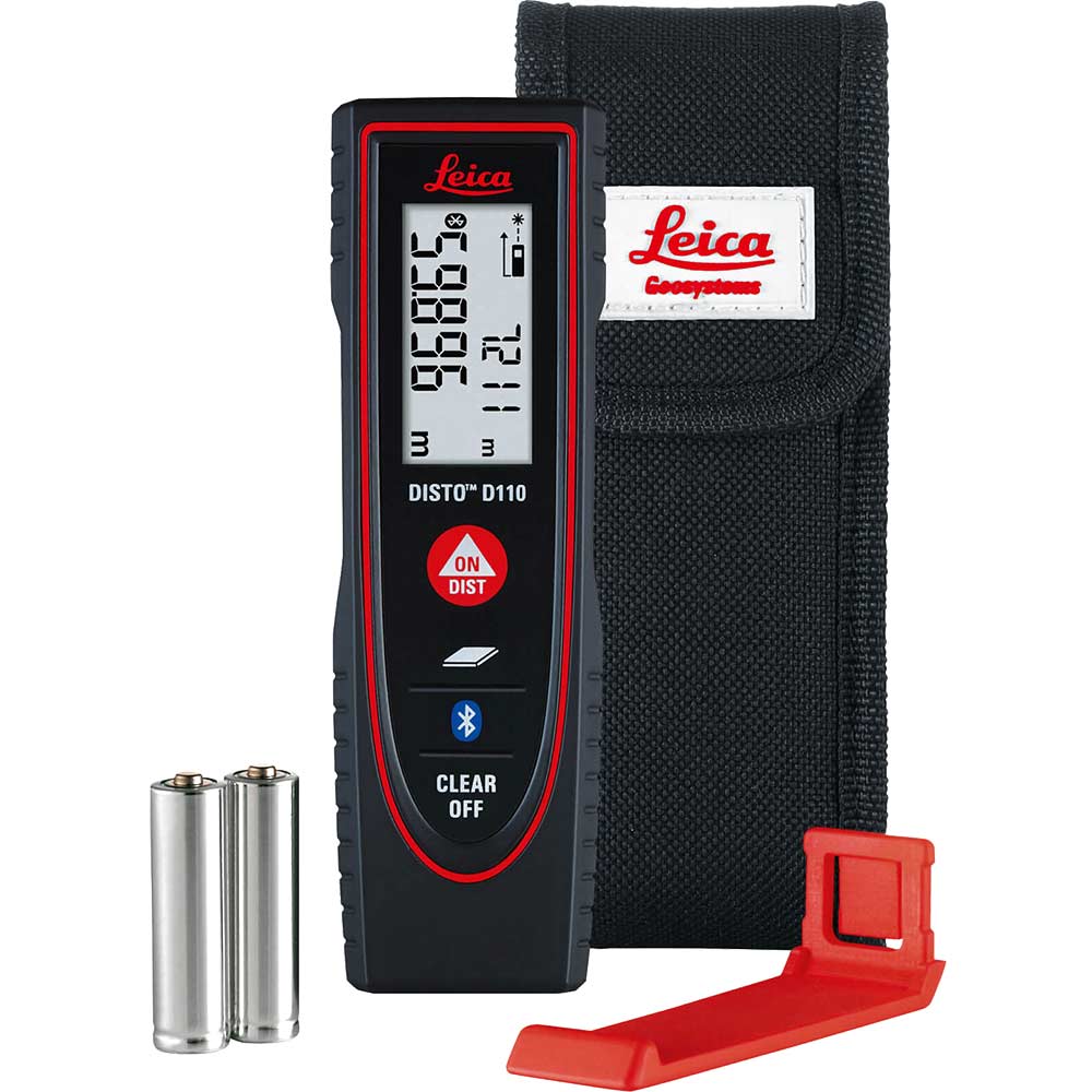 Image of Leica Disto D110 Laser Distance Measurer 60 Metre Range Metric & Imperial