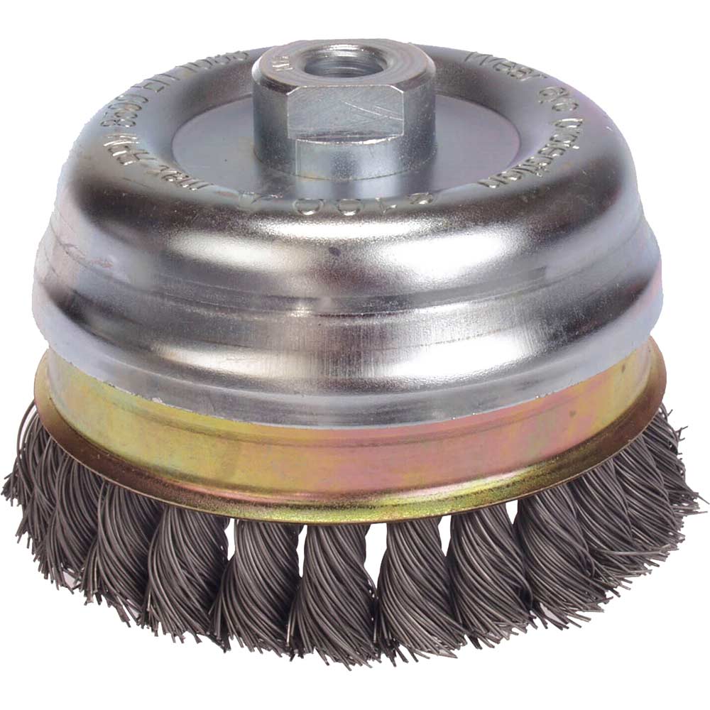 Image of Lessmann Steel Knot Cup Brush D65Xm10X.35 Wire