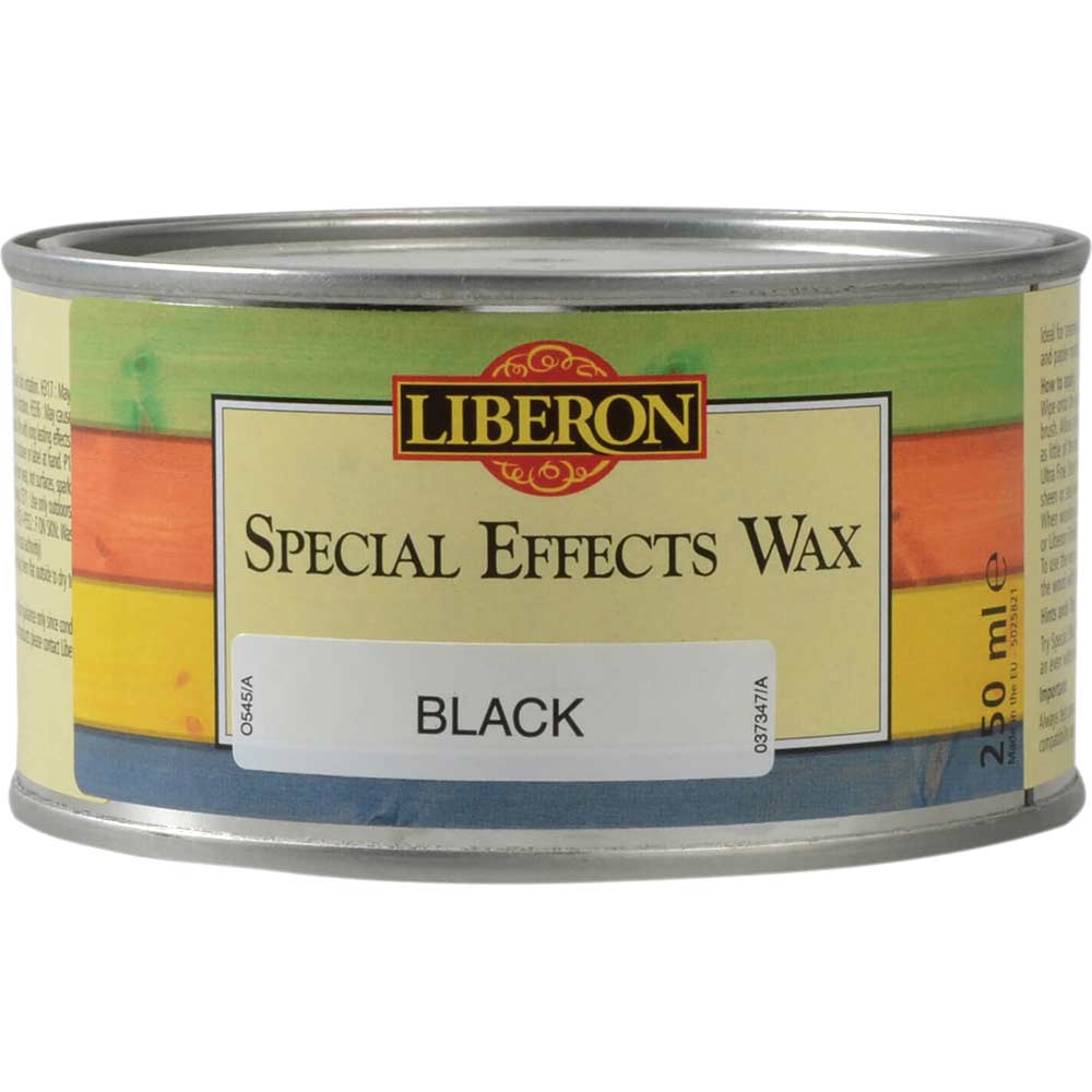 Image of Liberon Patinating Wax Black 250ml