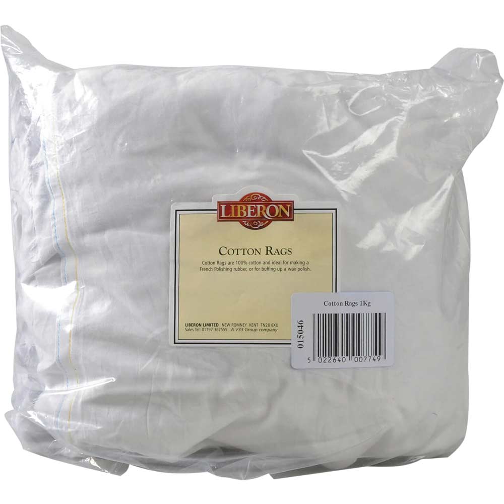 Image of Liberon Cotton Rags 1kg
