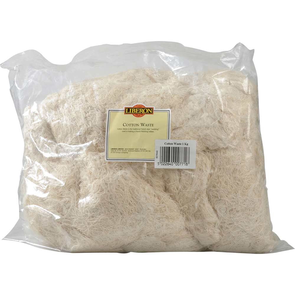 Image of Liberon Cotton Waste 1kg