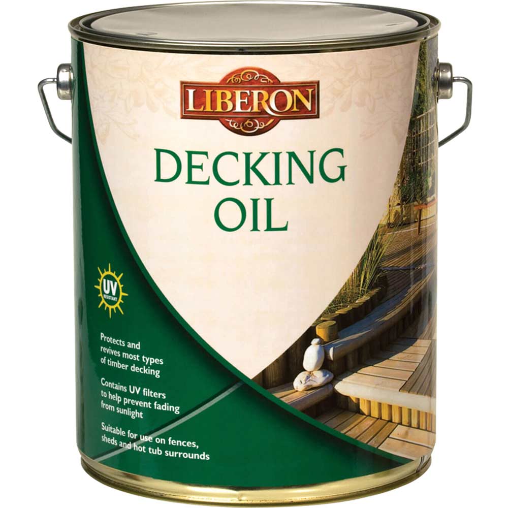 Liberon Decking Oil Clear 5 Litre