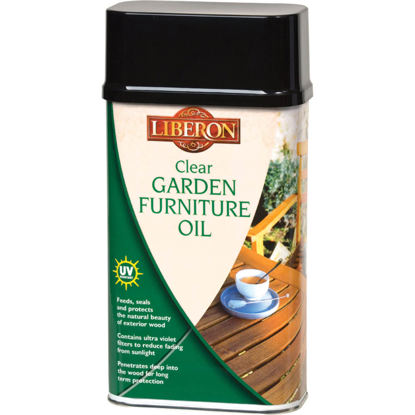 Liberon Garden Furniture Oil Clear 500ml