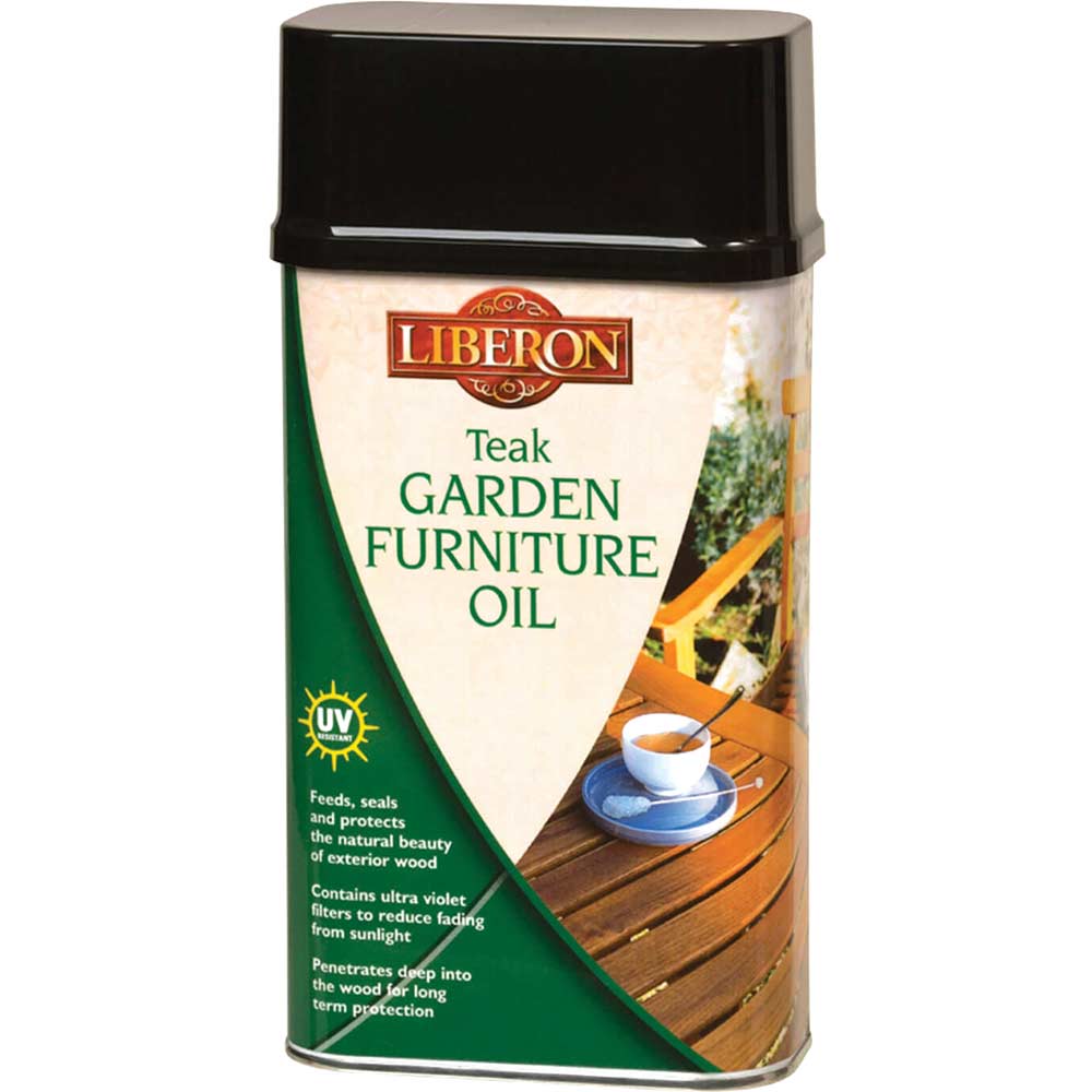 Liberon Garden Furniture Oil Teak 500ml
