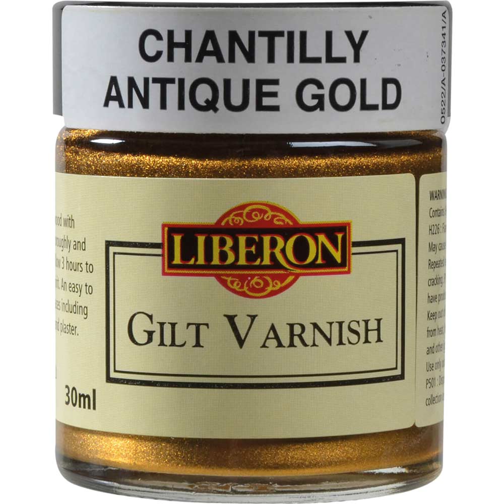 Image of Liberon Gilt Varnish Compiegne 30ml