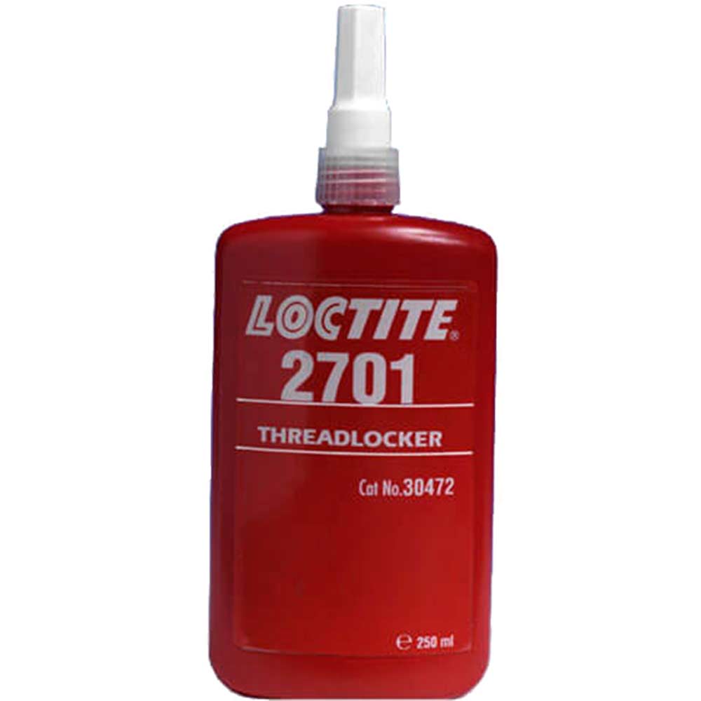 Image of Loctite 2701 High Strength Threadlocking Oil Resistant Glue 250ml