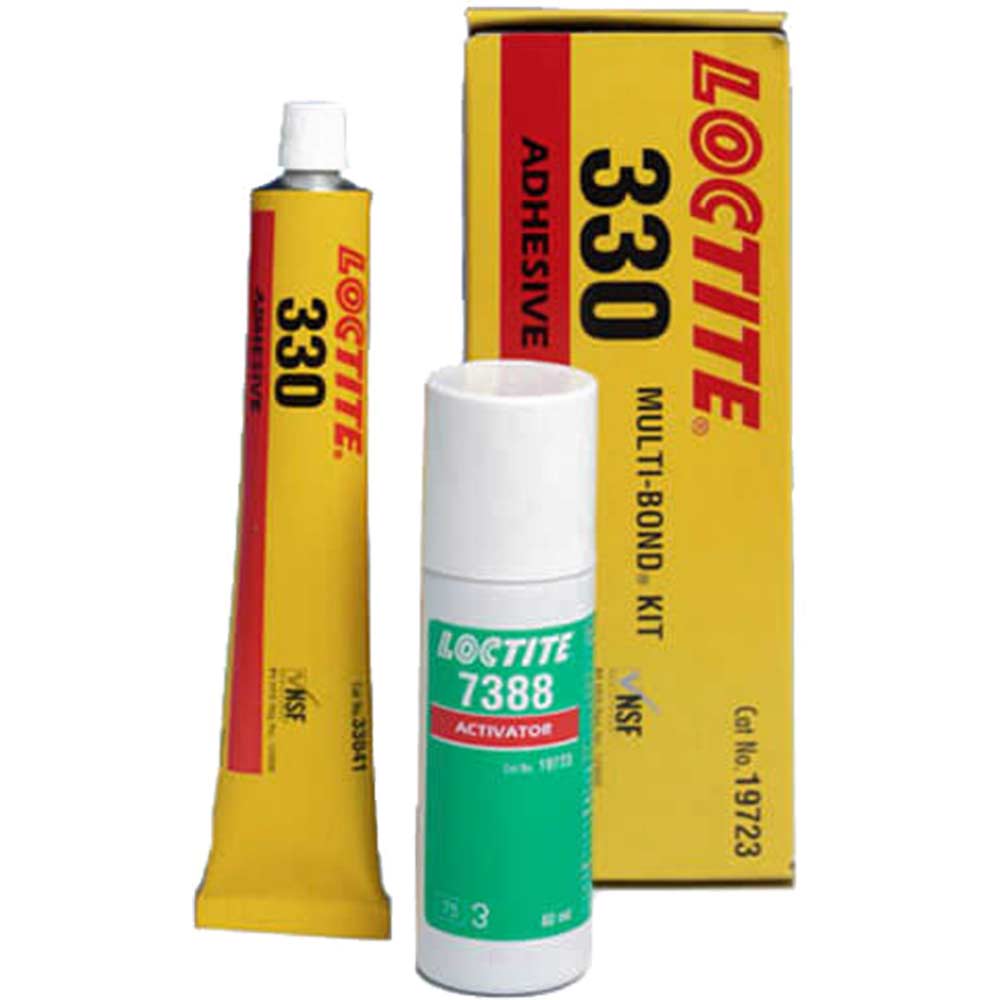 Image of Loctite 330 Glue & Activator Multibond Kit 50ml / 40ml