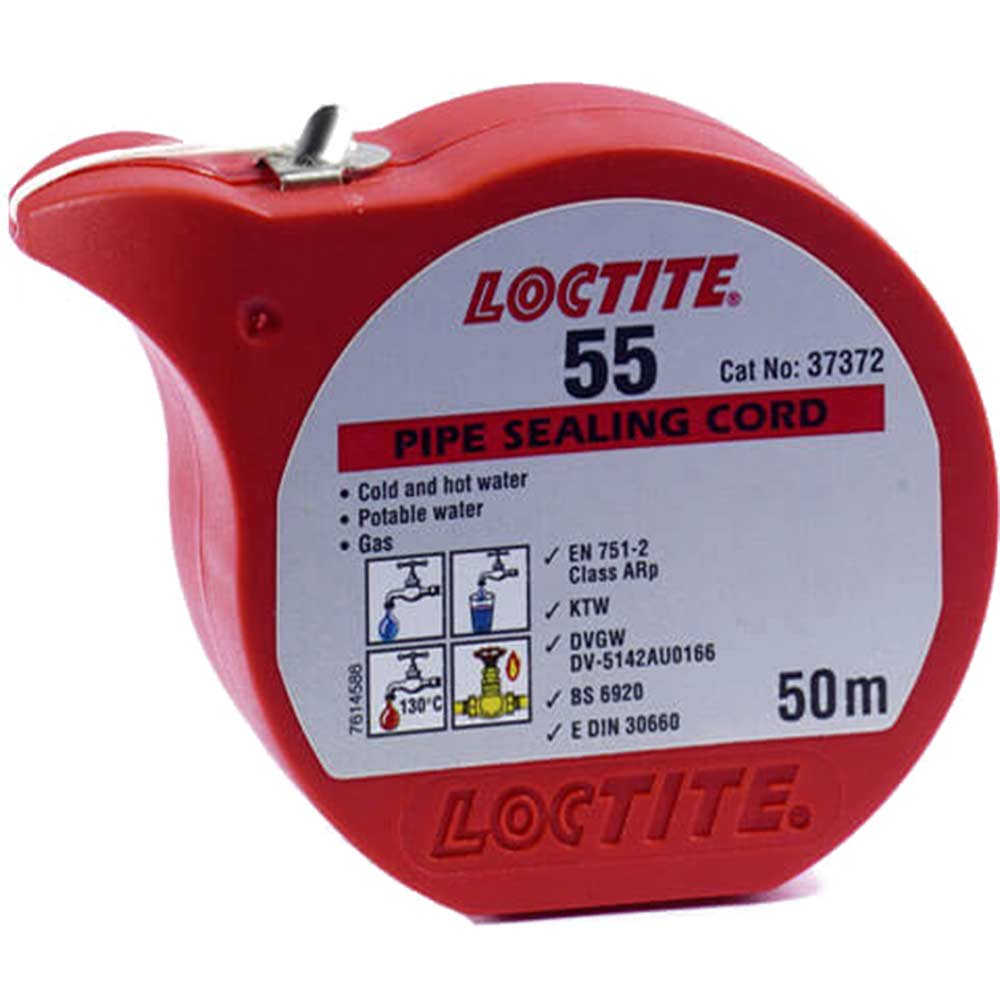 Loctite 55 Pipe & Threadsealing Cord 50 Metre