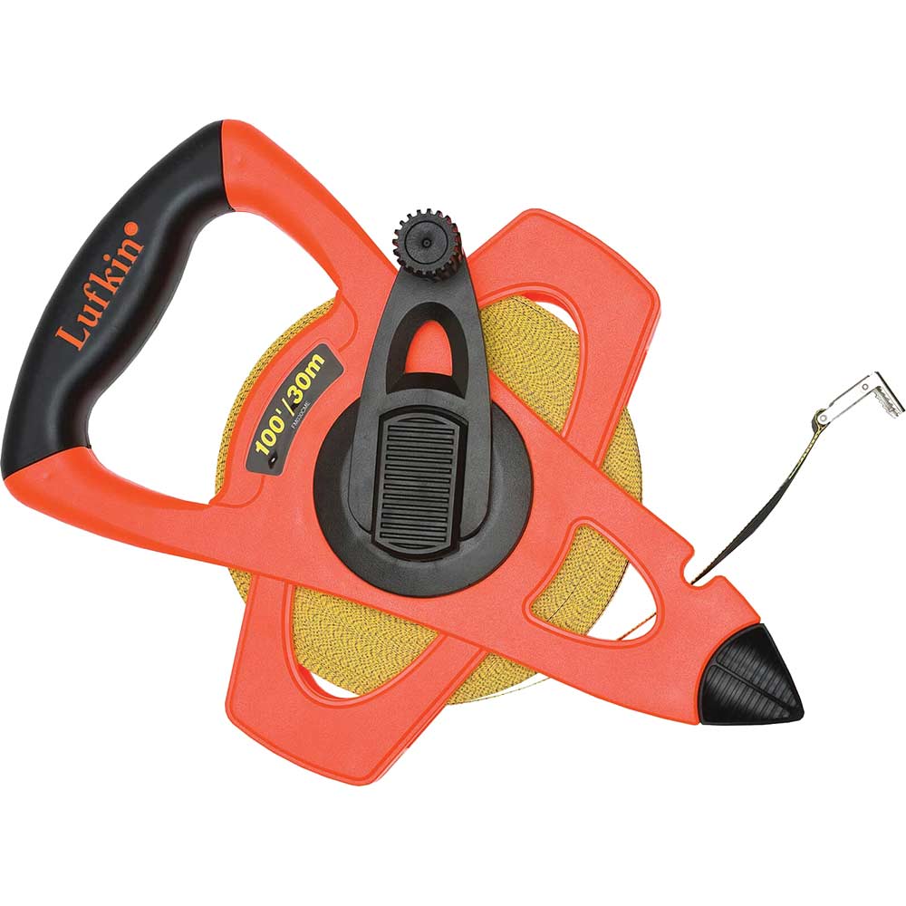 Lufkin Fibreglass 30 Metre / 100 Feet Long Tape Measure
