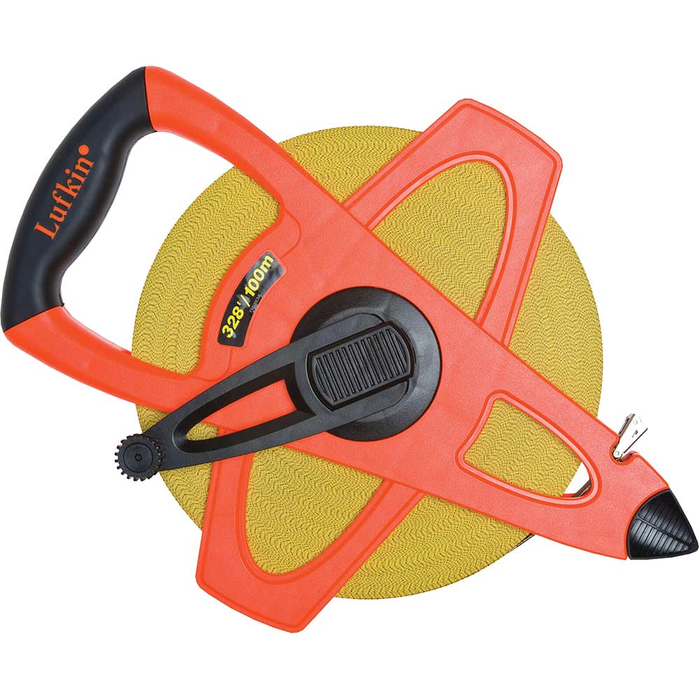 Lufkin Fibreglass 100 Metre / 330 Feet Long Tape Measure